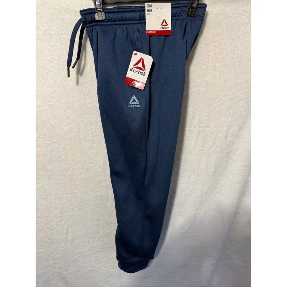 Reebok Navy Blue Slim Joggers
